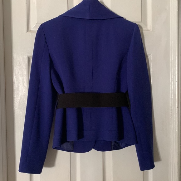 Calvin Klein Suit Jacket with Black Waist Belt - Picture 3 of 8
